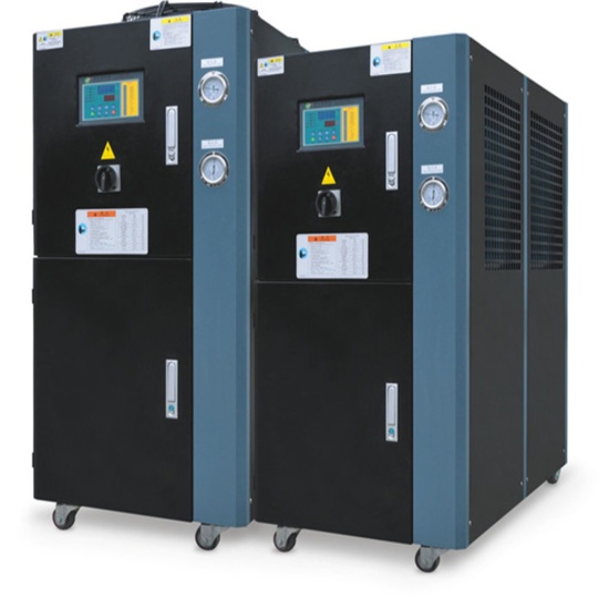 70120Kcal/h 21.3kW Piston Type Compressor Water Cooled Chiller Industrial Cooling Machine