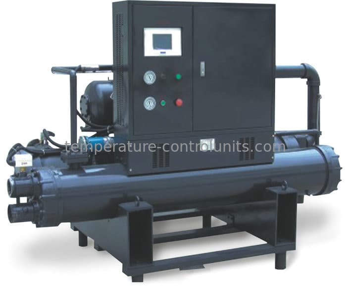 35 Degree Water Cooled Screw Chiller With CE / ROHS Certificate