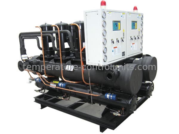 22KW Water Cooled Screw Chiller Semi-enclosed Cooling Machine.jpeg